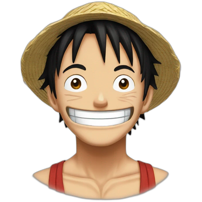 Luffy one piece emoji