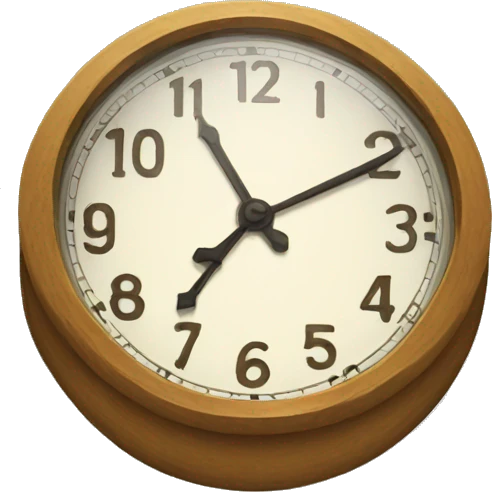 clock emoji