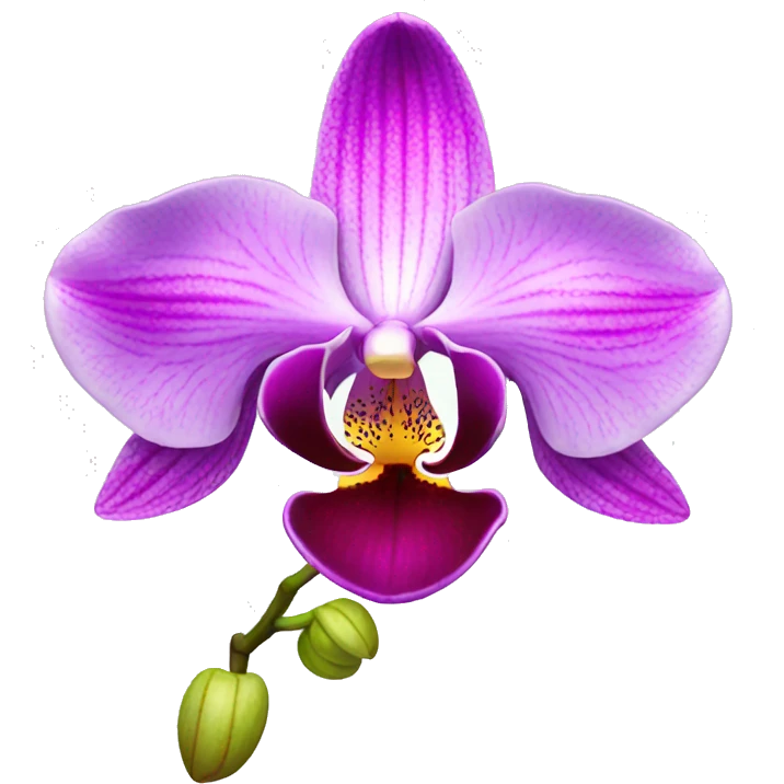 Orchid emoji