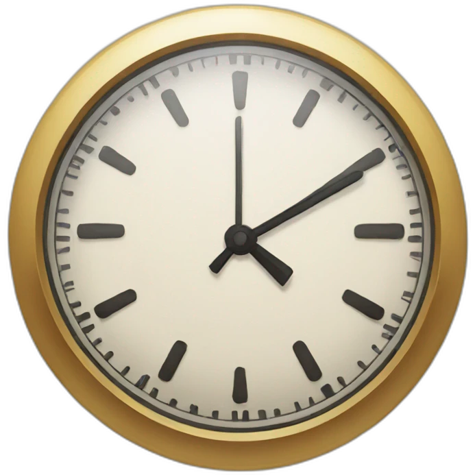 reloj emoji