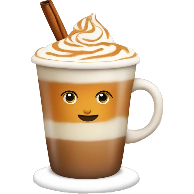 Pumpkin Spice latte emoji