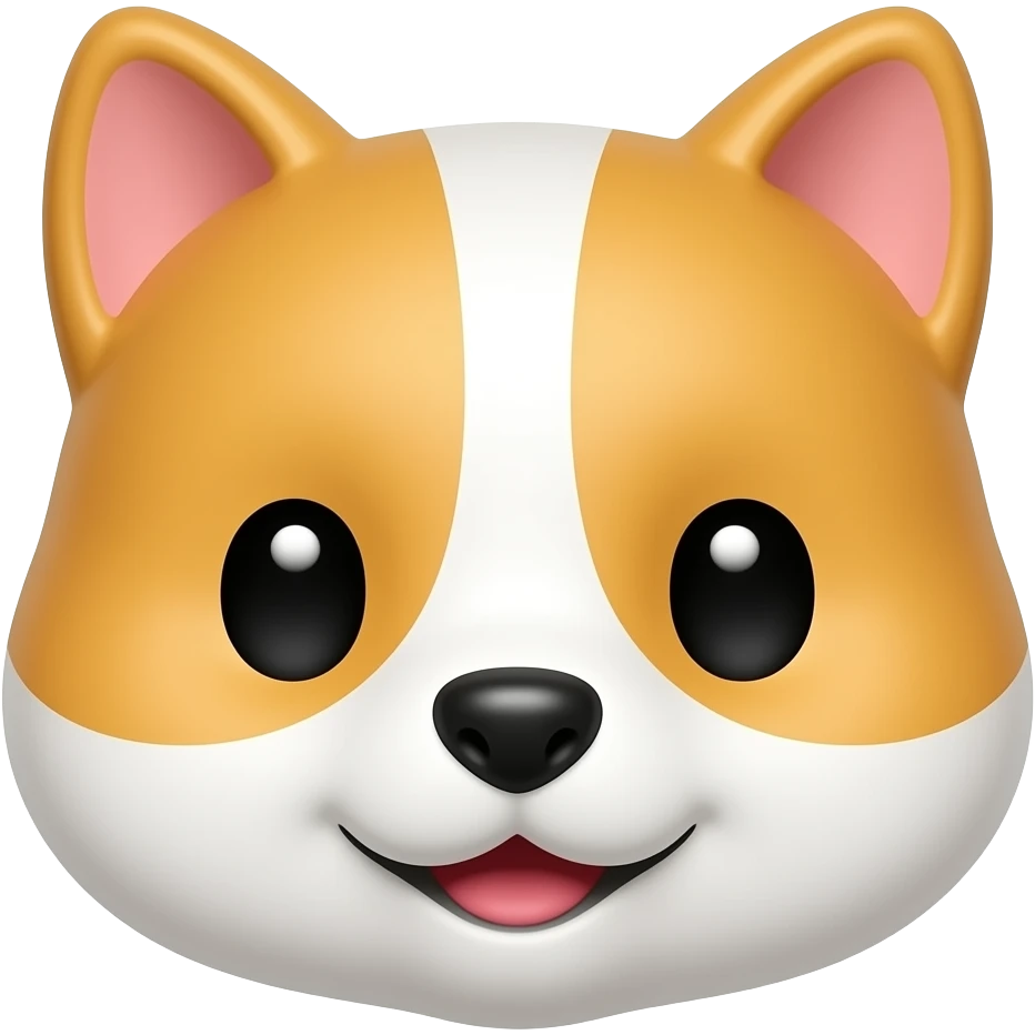 Cannette mignonne emoji