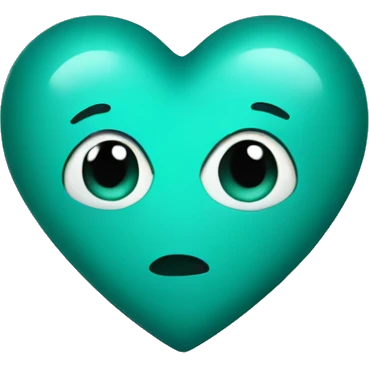teal heart emoji