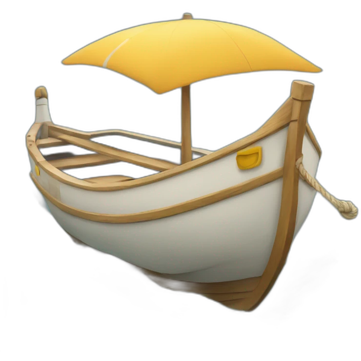 Phoque sur un bateau emoji