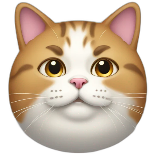 Fat cat emoji