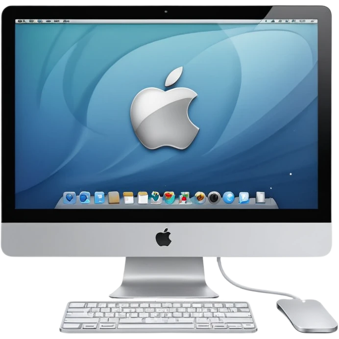 an Apple iMac emoji