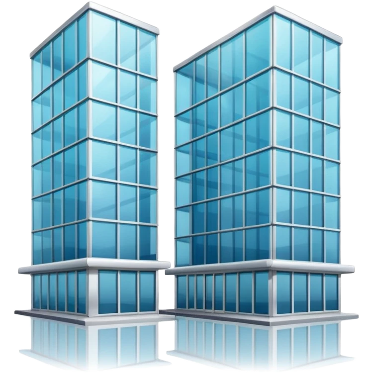 Dos edificios juntos emoji