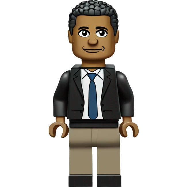 BARACK OBAMA lego full body emoji
