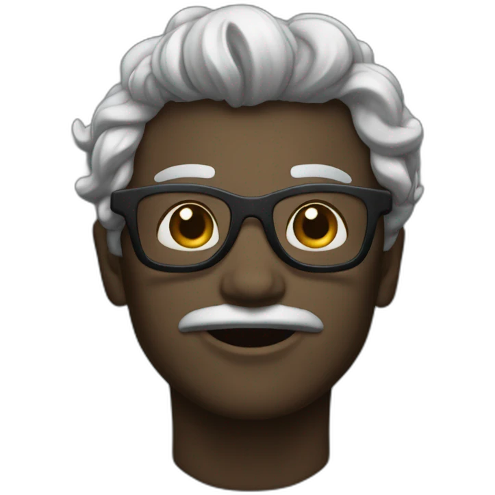 Noir qui boit de l’eau emoji
