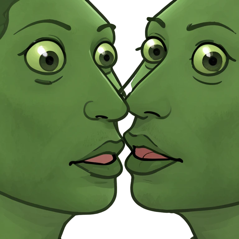 Eyes open kissing face emoji  emoji