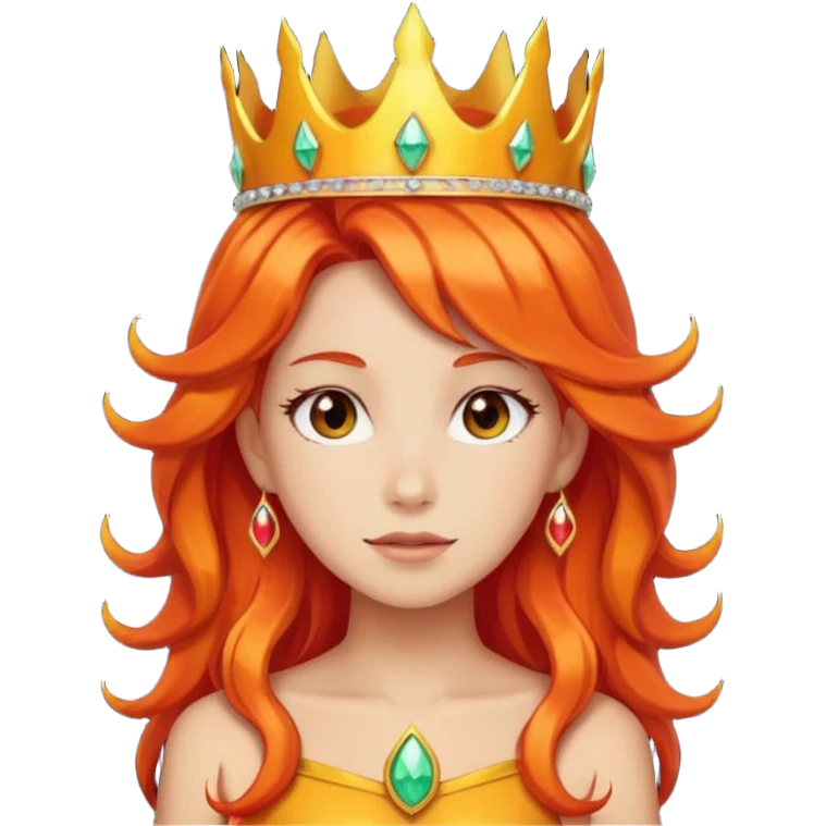 flame princess like in adventure time emoji