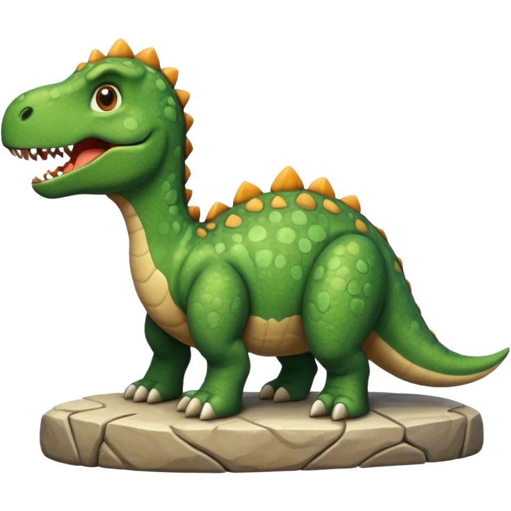 dinosaur building emoji
