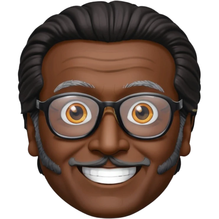 Rajinikanth baasha black cooling glass mass emoji