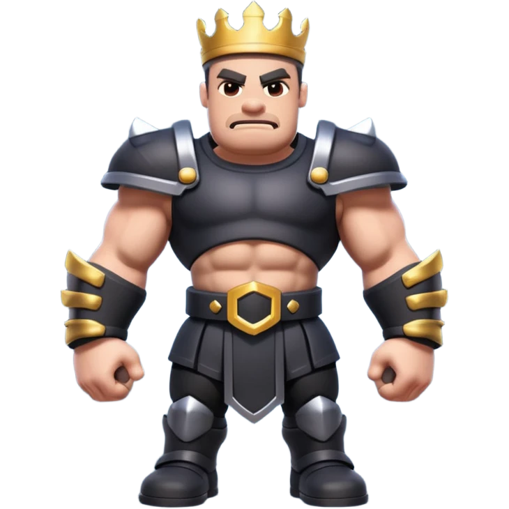 megaknight from clash royale black make it look like him emoji
