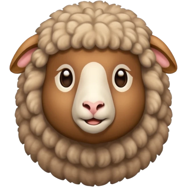 brown sheep emoji emoji