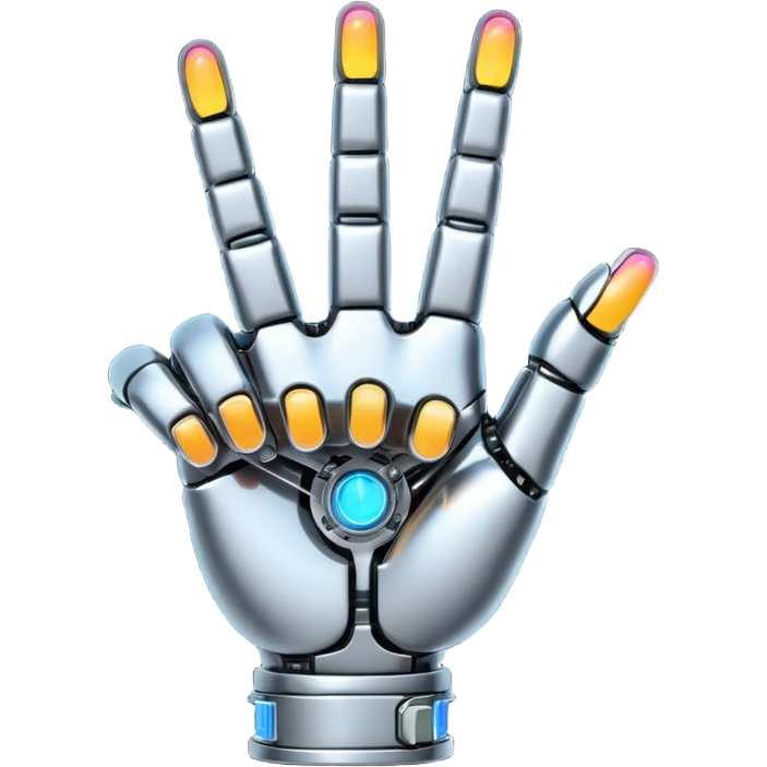middle finger cyberpunk emoji