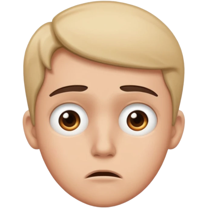 Rosto ansioso  emoji