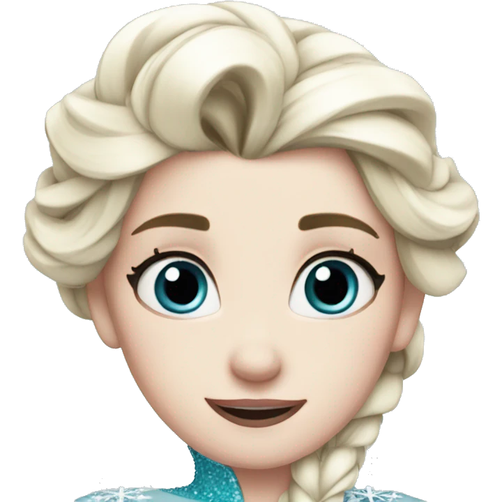 Elsa frozen emoji