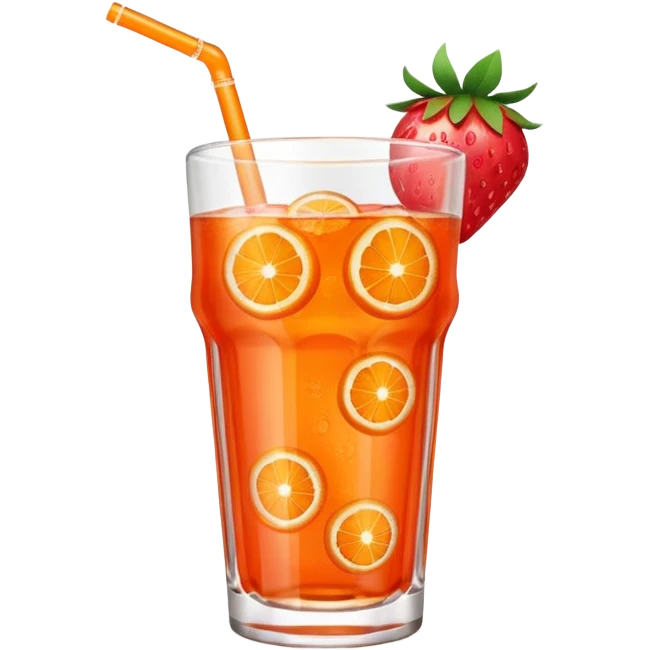 hyper strawberry  Fanta  emoji