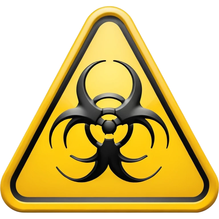 Biohazard emoji