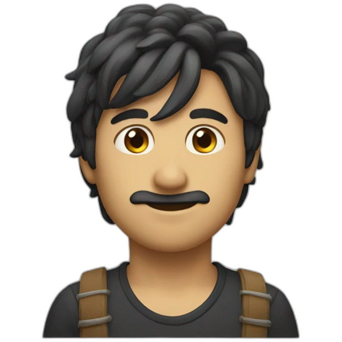 Écureuil noir emoji