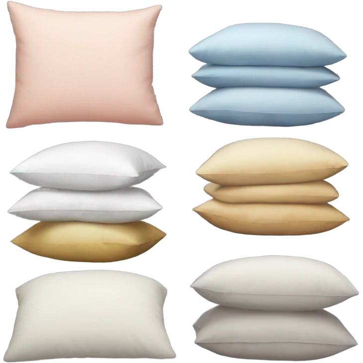 aesthetic pillow stack emoji
