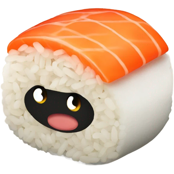 Fat piece of sushi emoji