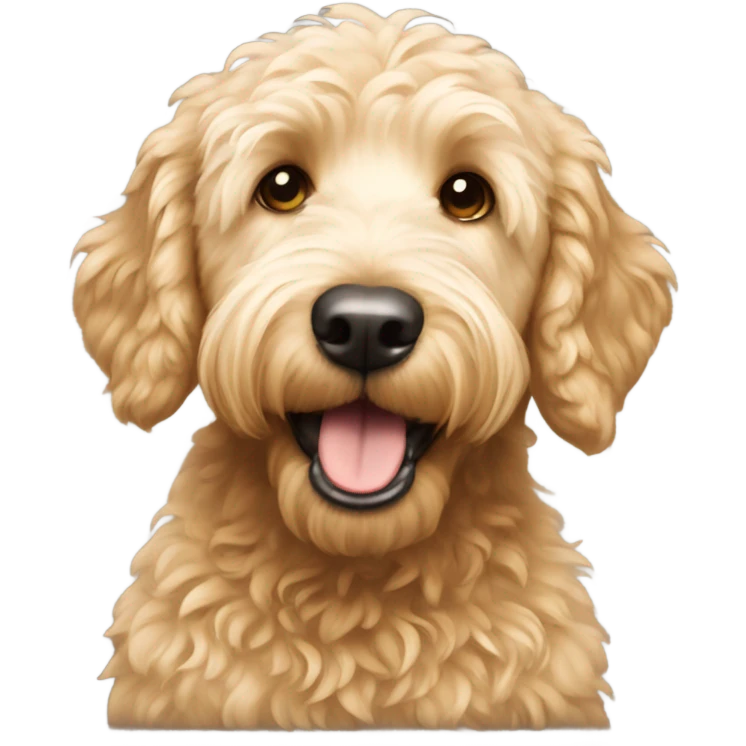 Golden doodle emoji