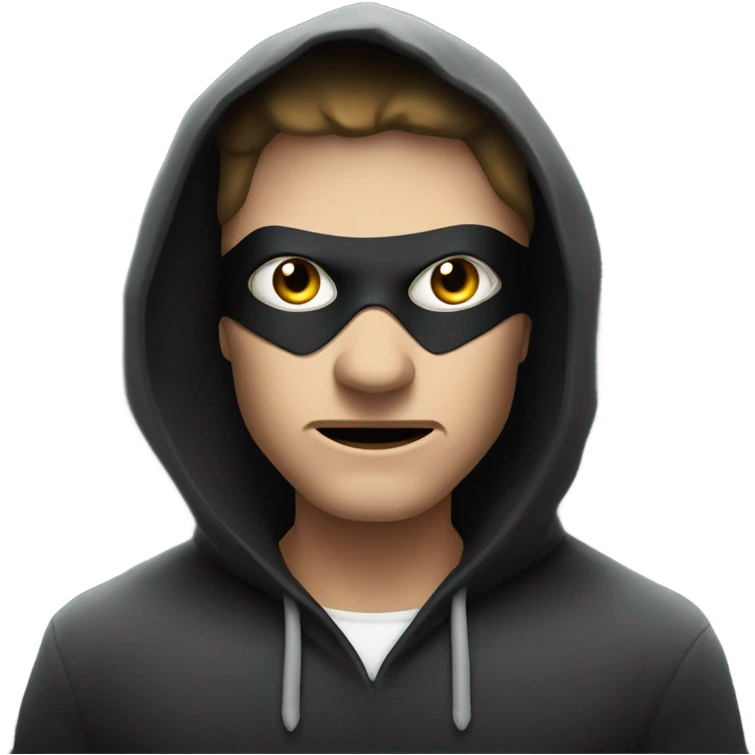 robber with evil eyes emoji