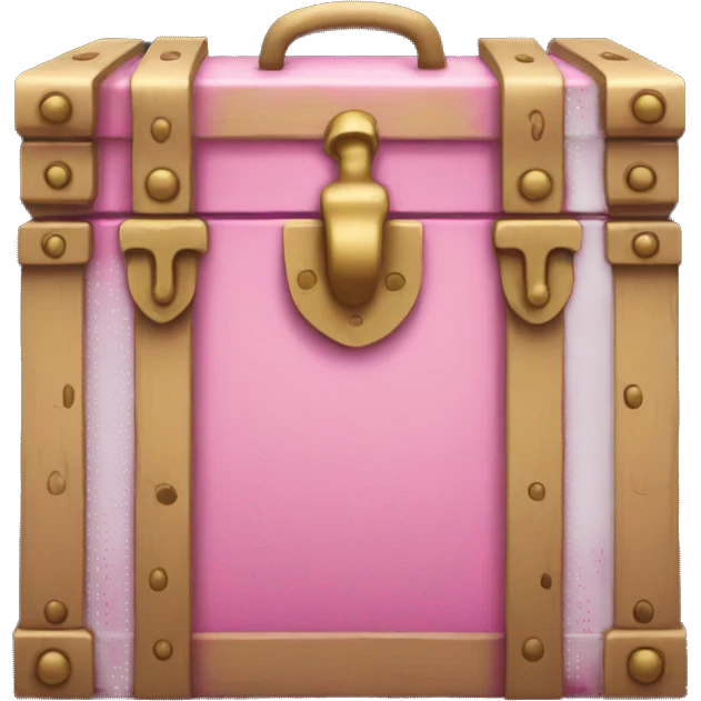 Pink chest  emoji