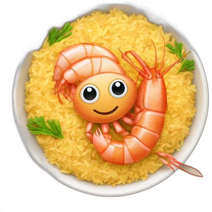 SHRIMP FRYING RICE emoji