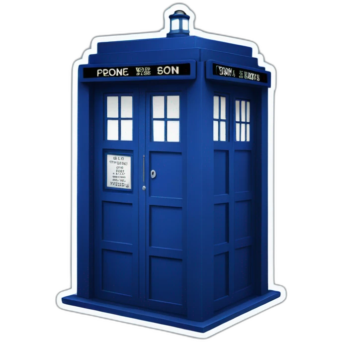 TARDIS emoji