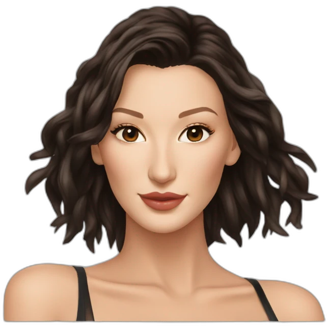 Bella hadid emoji