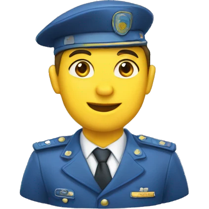 Український школяр в синьо-жовтому одязі emoji