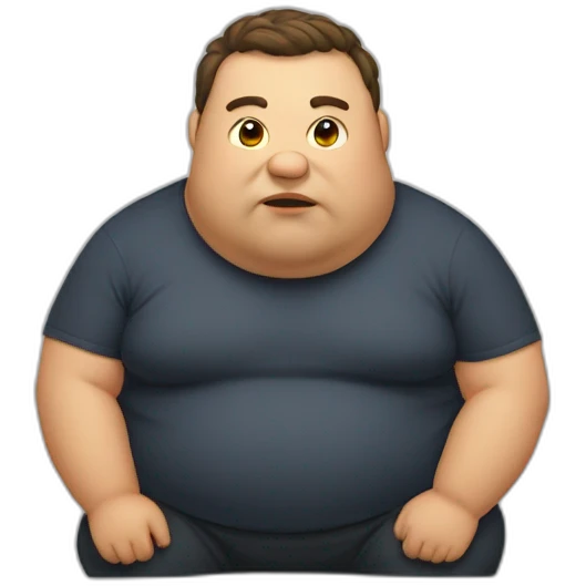 fatty emoji