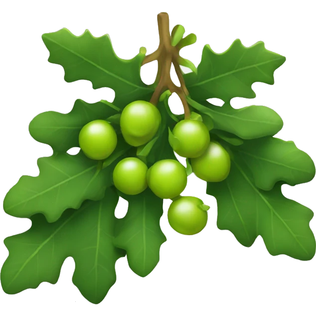 Mistletoe emoji