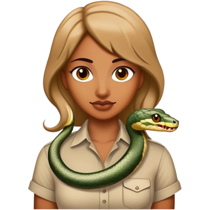 libertarian woman shirt snake emoji