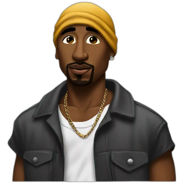 tupac shakur emoji