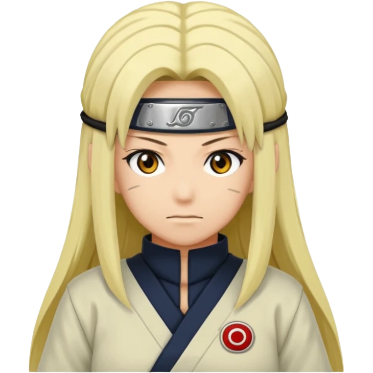 faça um emoji inspirado na personagem Tsunade Senju, do anime Naruto. emoji