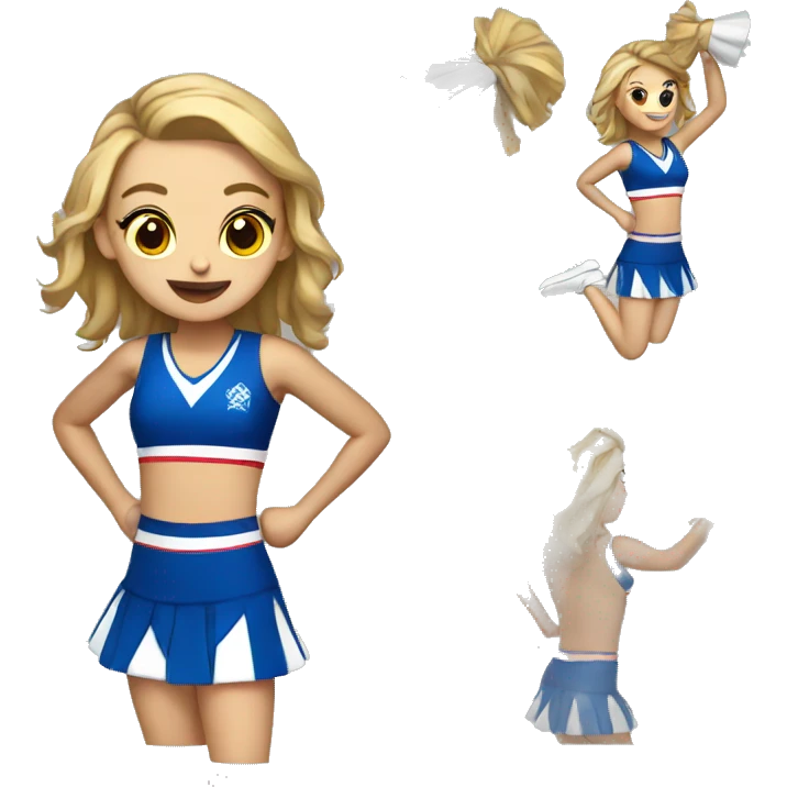 cheerleader emoji