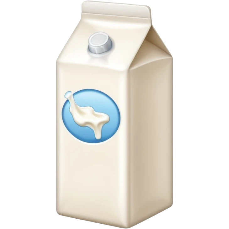 Milk out lf the carton emoji