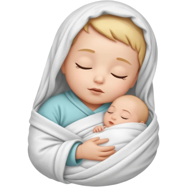 baby swaddled emoji