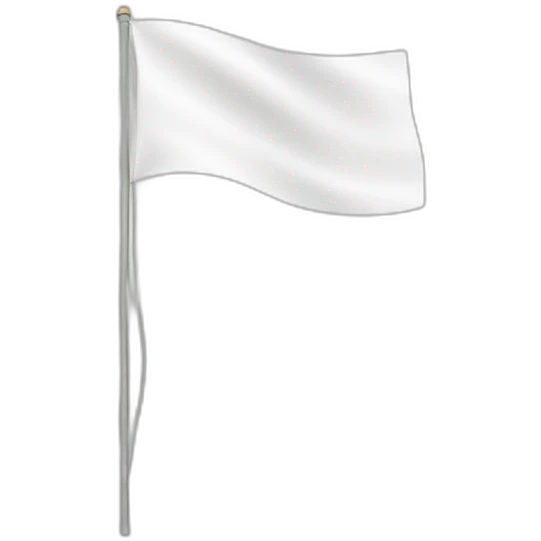 flag white emoji
