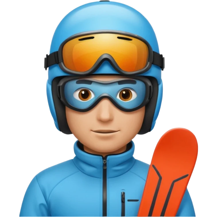 male Skier emoji
