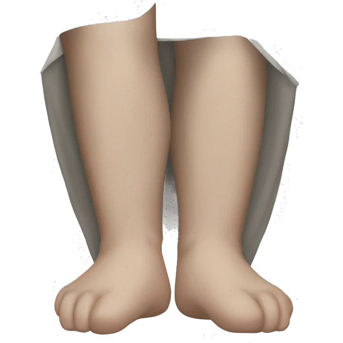 Right leg banded emoji