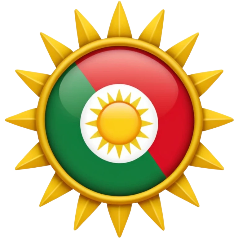 Kurdish flag emoji