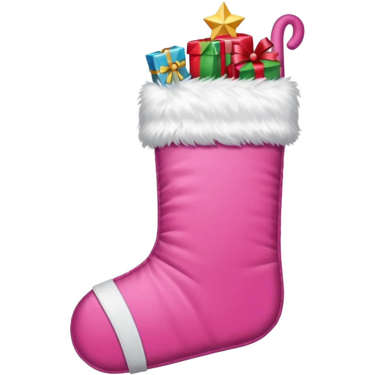 Pink christmas  emoji