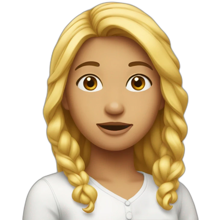 fille qui boude emoji