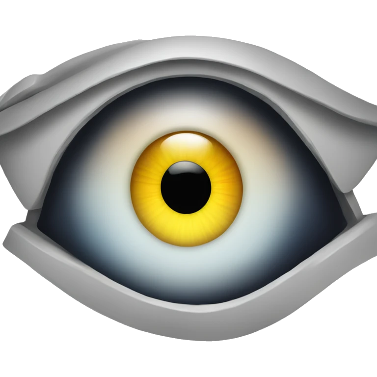 futurisic eye. symbolize computer vision emoji