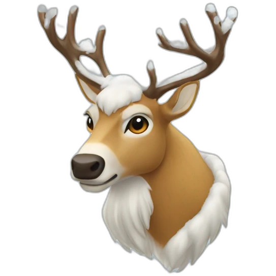 Renne des neige emoji